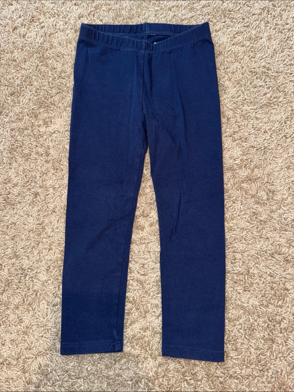 Cat & Jack Navy Girls' Stretch Leggings